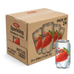 OKF 24DB OKF szénsavas ital eper ízű 350ml