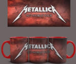  Metallica - M72 World Tour bögre (Piros)