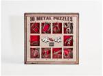 Eureka 10 Metal Puzzle Set - piros *-*** (EUR34508)
