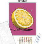  Üdítő citrom - számfestő készlet