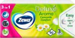 115 Zewa Deluxe papírzsebkendő Camomile Comfort - 3 rétegű 90db