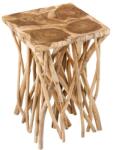 IV Interior Concept Masuta laterala, lemn de tec, design stilt, Driftwood 60cm (A-44715 VC) Masa de cafea