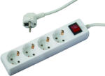 Makalon Prelungitor 4 prize 3.0mx1.5mm cu intrerupator Makalon 700758 HardWork ToolsRange (700758)