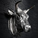 IV Interior Concept Statueta design decorativ Torero Deko argintie A-17372 VC (A-17372 VC)