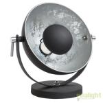 IV Interior Concept Lampa design retro diametru 40cm Studio negru/ argintiu A-37222 VC (A-37222 VC)