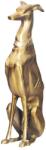 IV Interior Concept Statueta Decorativa, Figurina Ogar, Aluminiu, Auriu, WINDHUND 70cm (A-45170 VC)