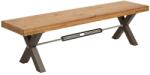 IV Interior Concept Banca Design Industrial Thor 180cm stejar salbatic (A-6538807 VC)