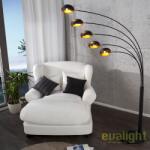 IV Interior Concept Lampadar / Lampa de podea Five Lights negru/ auriu A-22967 VC (A-22967 VC)