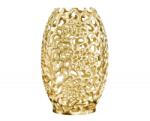 IV Interior Concept Vaza, Vas decorativ realizat manual Abstract Leaf 50cm (A-43218 VC)