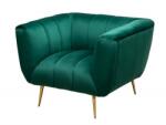IV Interior Concept Fotoliu design elegant Noblesse, verde smarald (A-40478 VC)