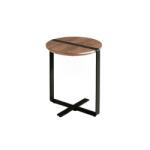 AC Atelier Masuta laterala eleganta design LUX Walnut AC 2054-MH1903B-NOGAL (AC 2054-MH1903B-NOGAL) Masa de cafea