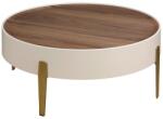 AC Atelier Masuta de cafea design LUX Walnut-Bej (AC 2151) Masa de cafea