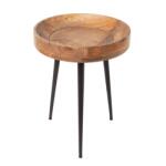 IV Interior Concept Masuta stil retro Pure Nature Mango 35cm A-39669 VC (A-39669 VC) Masa de cafea