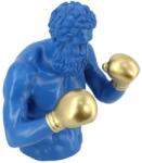 IV Interior Concept Statueta decorativa BOXER 50cm albastru/ auriu (A-48033 VC)
