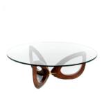 AC Atelier Masuta de cafea eleganta design LUX Walnut, 120cm CT16211 (AC 2053-CT16211 120cm) Masa de cafea