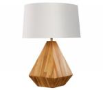 IV Interior Concept Veioza, Lampa de masa cu baza din lemn Diamond 60cm (A-43848 VC)