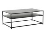 IV Interior Concept Masuta neagra design modern Dura Steel 100cm (A-41728 VC) Masa de cafea
