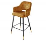 IV Interior Concept Set 2 scaune de bar Paris galben mustar (A-41516 VC)