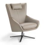 AC Atelier Fotoliu pivotant design modern Melvin AC 5044-A1001-PIEL (AC 5044-A1001-PIEL)