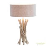 IV Interior Concept Veioza deosebita / Lampa de masa cu design rustic Treibholz Cara A-38154 VC (A-38154 VC)