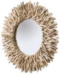 IV Interior Concept Oglinda decorativa rustica cu rama din lemn de tec Riverside 80cm A-36577 VC (A-36577 VC)