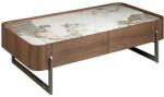 AC Atelier Masuta deosebita design LUX Walnut-Marble (AC 2131-437-D) Masa de cafea
