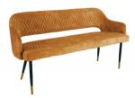 IV Interior Concept Bancheta tapitata design modern Paris 160cm, galben mustar (A-43681 VC)