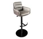 IV Interior Concept Scaun de bar pivotant Big George, microfibra/ piele taupe (A-44720 VC)