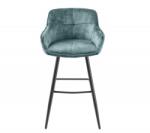 IV Interior Concept Set 2 scaune de bar Euphoria albastru petrol (A-43691 VC)