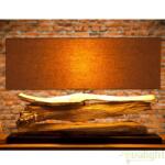 IV Interior Concept Veioza / Lampa de masa design rustic Riverine bej A-17326 VC (A-17326 VC)