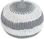 IV Interior Concept Taburete multifunctional Leeds 50cm gri/ alb A-37337 VC (A-37337 VC)