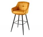 IV Interior Concept Set 2 scaune de bar Euphoria galben mustar (A-43687 VC)