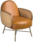 AC Atelier Fotoliu design LUX, Ratan, Piele Naturala 5162 (AC 5162)