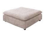 IV Interior Concept Taburete confortabil, suport pentru picioare Heaven 100cm, boucle sampanie bej (A-44186 VC)