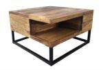 IV Interior Concept Masuta design industrial vintage Giant 60cm Sheesham stone (A-43750 VC) Masa de cafea