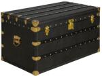 AC Atelier Cufar LUX design italian Black leather (AC 5159) Masa de cafea