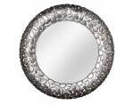 IV Interior Concept Oglinda de perete decorativa Stone Mosaic 82cm argintiu (A-41430 VC)
