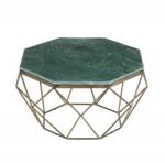 IV Interior Concept Masuta de cafea design minimalist Diamond 69cm, marmura verde (A-40392 VC) Masa de cafea