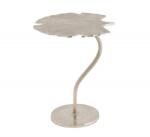 IV Interior Concept Masuta auxiliara cu aspect deosebit Ginkgo Leafs 53cm, argintiu (A-41790 VC) Masa de cafea