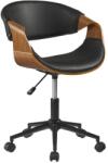 IV Interior Concept Scaun de birou pivotant ORGANIC nuc/ negru (A-47722 VC)