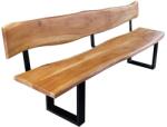 IV Interior Concept Banca design industrial vintage Mammut 200cm, salcam A-46154 VC (A-46154 VC)