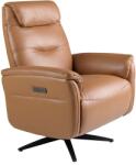 AC Atelier Fotoliu design LUX cu functia relax Cowhide brown leather (AC 5115)