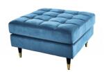 IV Interior Concept Taburete elegant Cozy Velvet 80cm, catifea aqua (A-43608 VC)