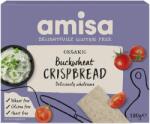 Amisa Crispbread din hrisca integrala fara gluten Bio, 120g, Amisa