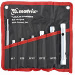MTX 6-15mm 7 részes cink csőkulcs szett táskában (137199) - gardenhome