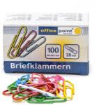  Кламери цветни 28 mm Office Point 100 бр (1903013-1462810-00)