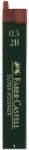  Графити мини Faber-Castell 2B 0.5 mm (2B 0)
