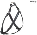 amiplay AP Reflective Y hám L 40-75*2cm fekete