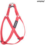 amiplay AP Reflective Y hám M 30-55*1, 5cm piros