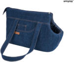 Amiplay AP Denim Szállító táska L 42*26cm sötétkék